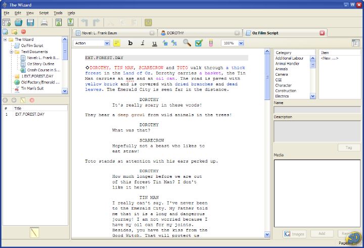 screenplay software for mac